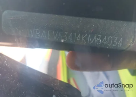 2004 BMW 330I z USA, uszkodzony, nr VIN WBAEV53414KM34034